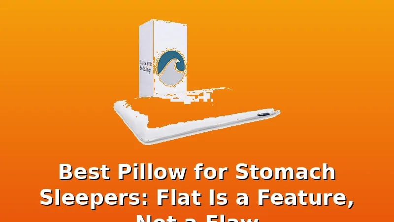 Best Pillow for Stomach Sleepers: Flat Is a Feature, Not a Flaw - Doze Hive review with measurements and honest opinion